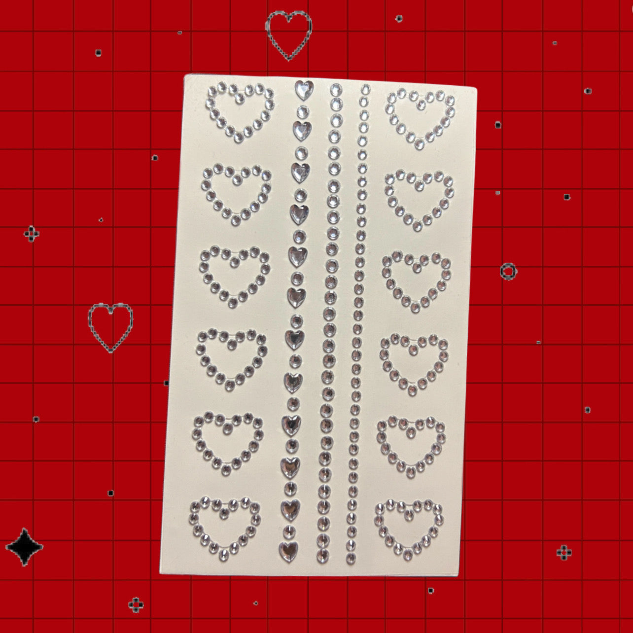 Silver Face Rhinestones